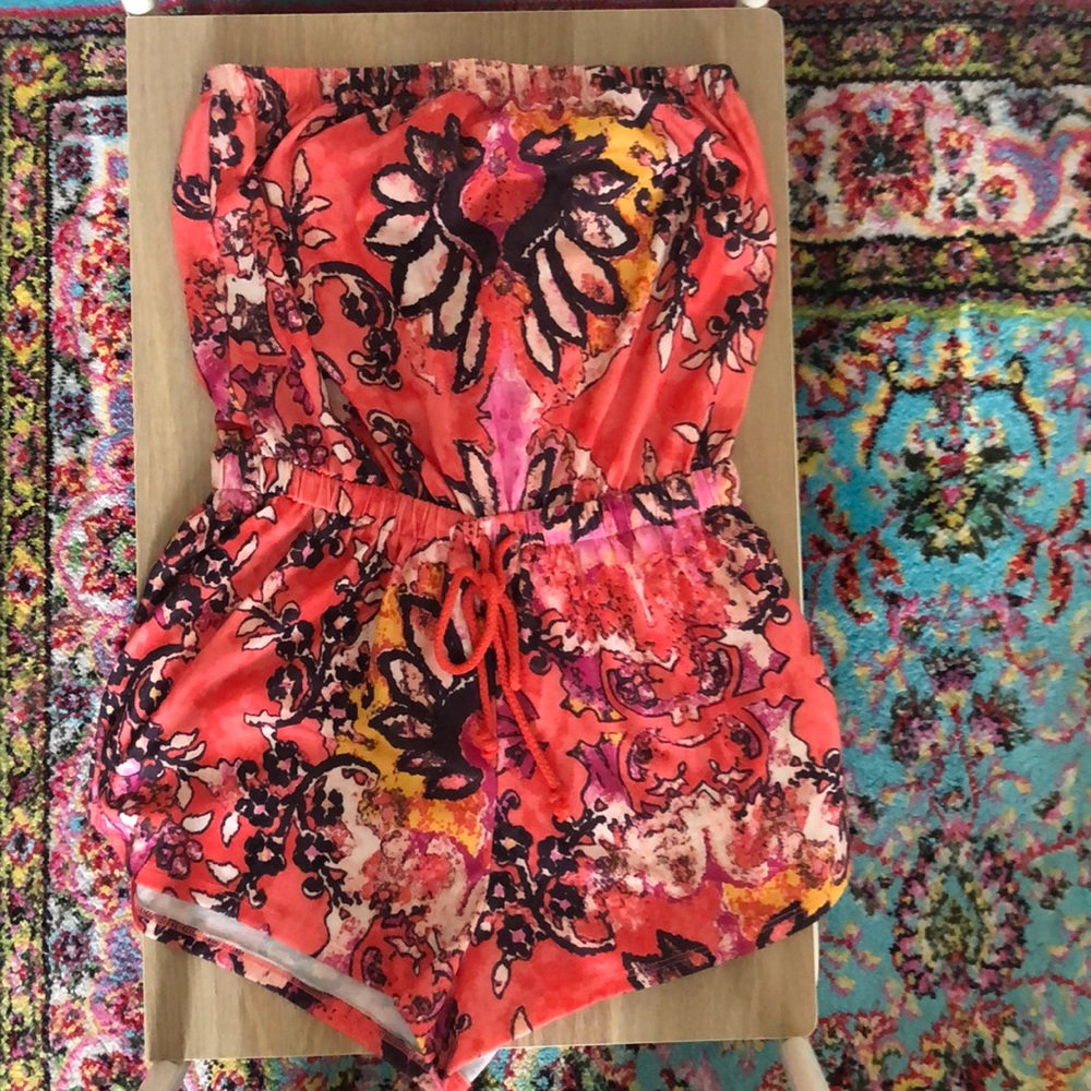 Floral Cotton Romper
